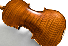 Vzorec - vzorec lesa, pomembni esteski dodatek k končnem izgledu violine