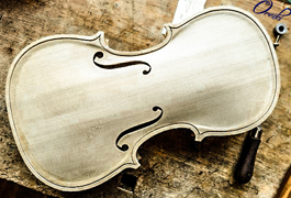 Oblikovanje violine - oblika ter zunanji izgled novo nastale violine